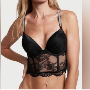 Victoria's Secret Very Sexy
Bombshell Shine Strap Corset Bra Top